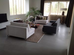 betonvloer woning