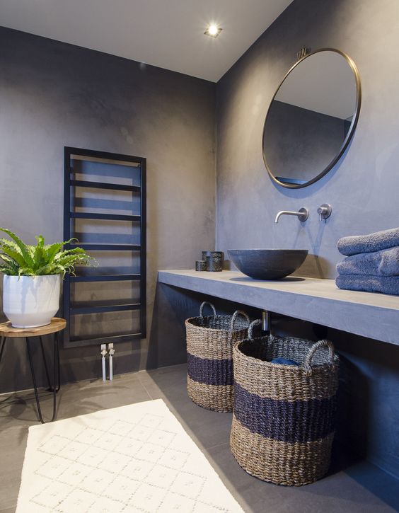 design betonvloer badkamer